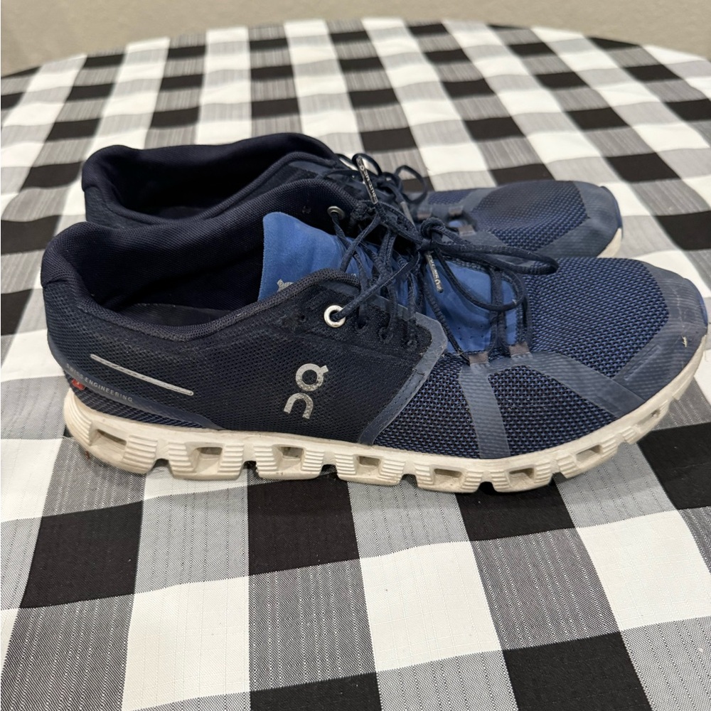 On Running Men's Blue Athletic Shoes